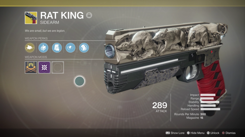 A gun I will probably never unlock.